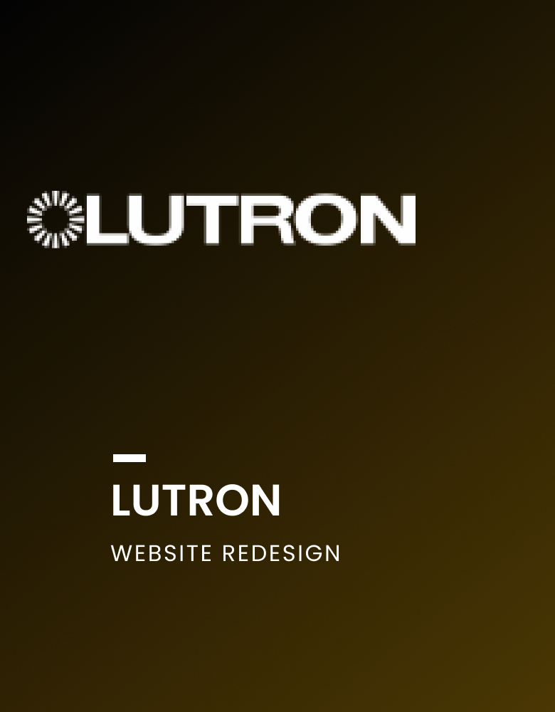 Lutron: Intelligent Lighting System
